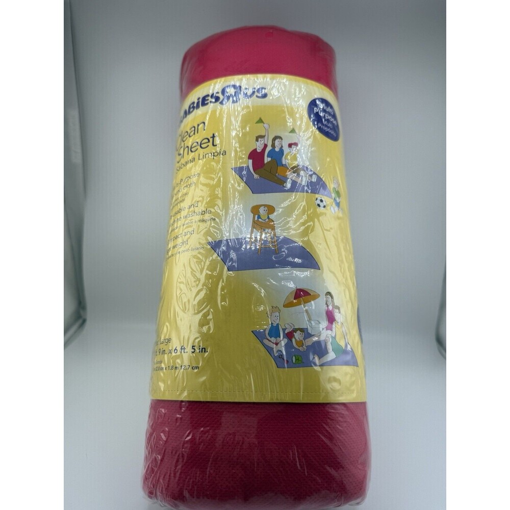 Babies R Us Clean Sheet Ground Cloth Large Multi-Purpose Reusable Liteweight NEW